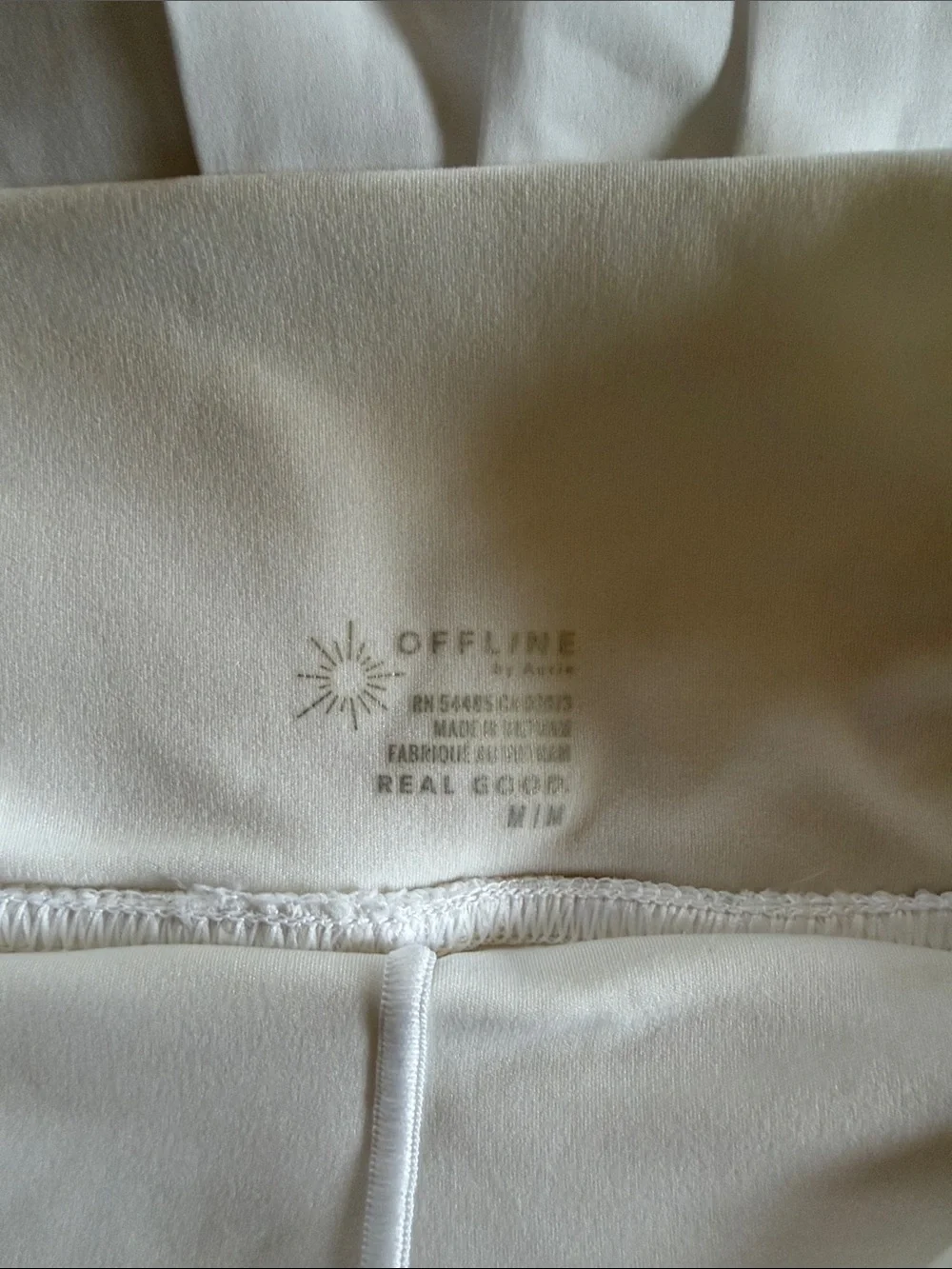 Aerie‎ Offline White Pleated Athletic Skirt Skort Medium Preppy Tennis Mini